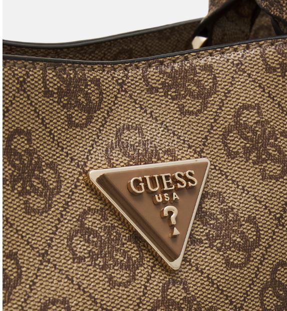 BORSE A MANO MERIDIAN II GUESS LATTE PICCOLA