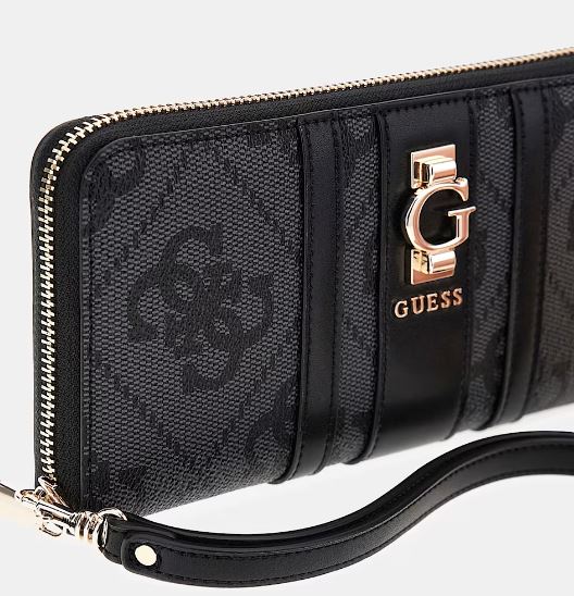 PORTAFOGLI ERENIA 4G GUESS GRIGIO NERO