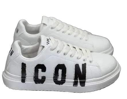SNEAKERS MAXI LOGO ICON BIANCA