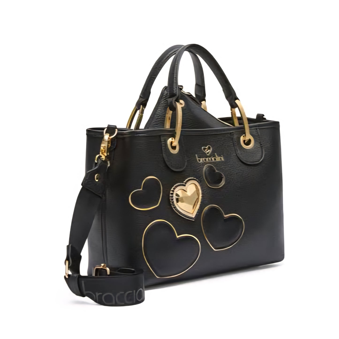 BORSE A MANO BETH PATCH CUORI BRACCIALINI MEDIA