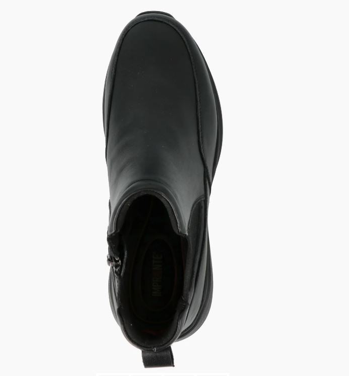 STIVALETTI SAN POLO CHELSEA LTH IMPRONTE PELLE NERA