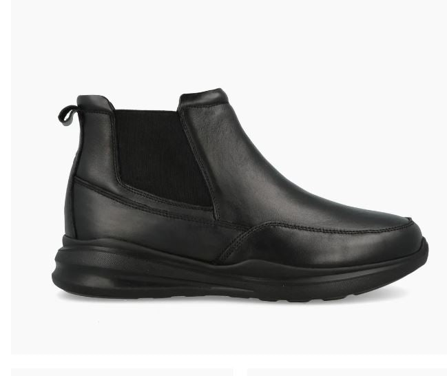 STIVALETTI SAN POLO CHELSEA LTH IMPRONTE PELLE NERA