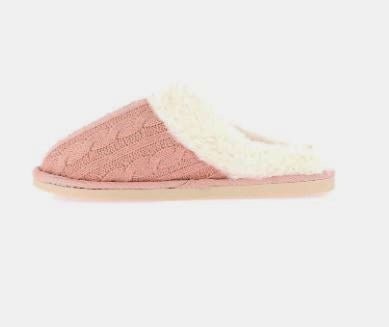 PANTOFOLE KANT MAGLIA PELUCHE ROSA