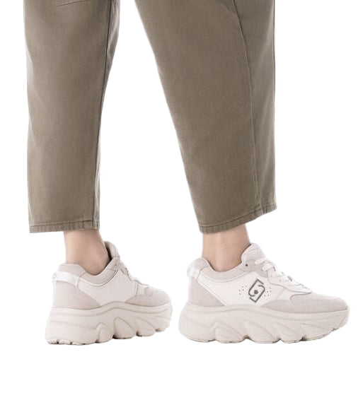 SNEAKERS CALF LIU JO CHUNCKY MILK