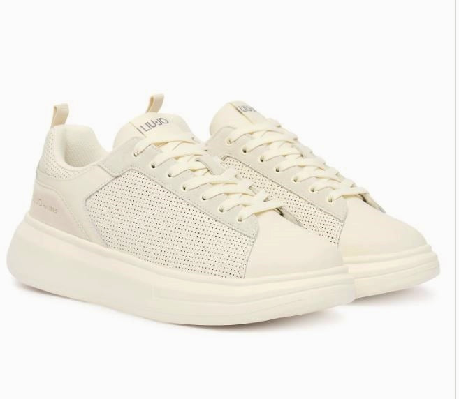SNEAKERS BIG 05 LIU JO MAN PELLE MILK