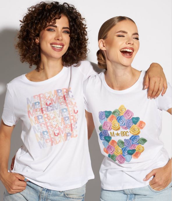 MAGLIETTE LETTERS AND FLOWERS M*BRC