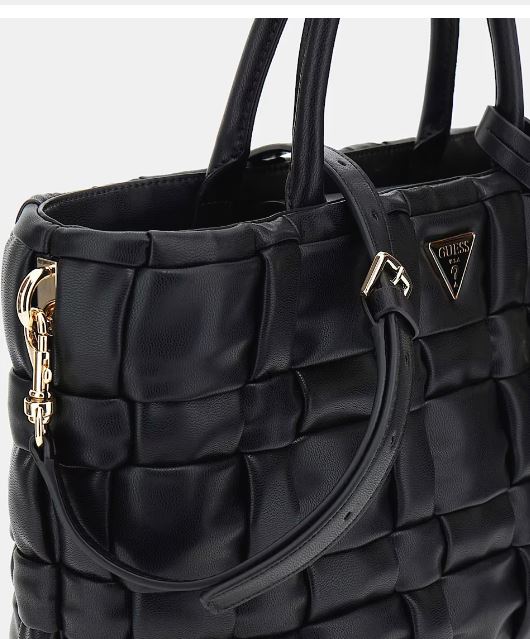 BORSE A MANO MARION GUESS INTRECCIO BLACK