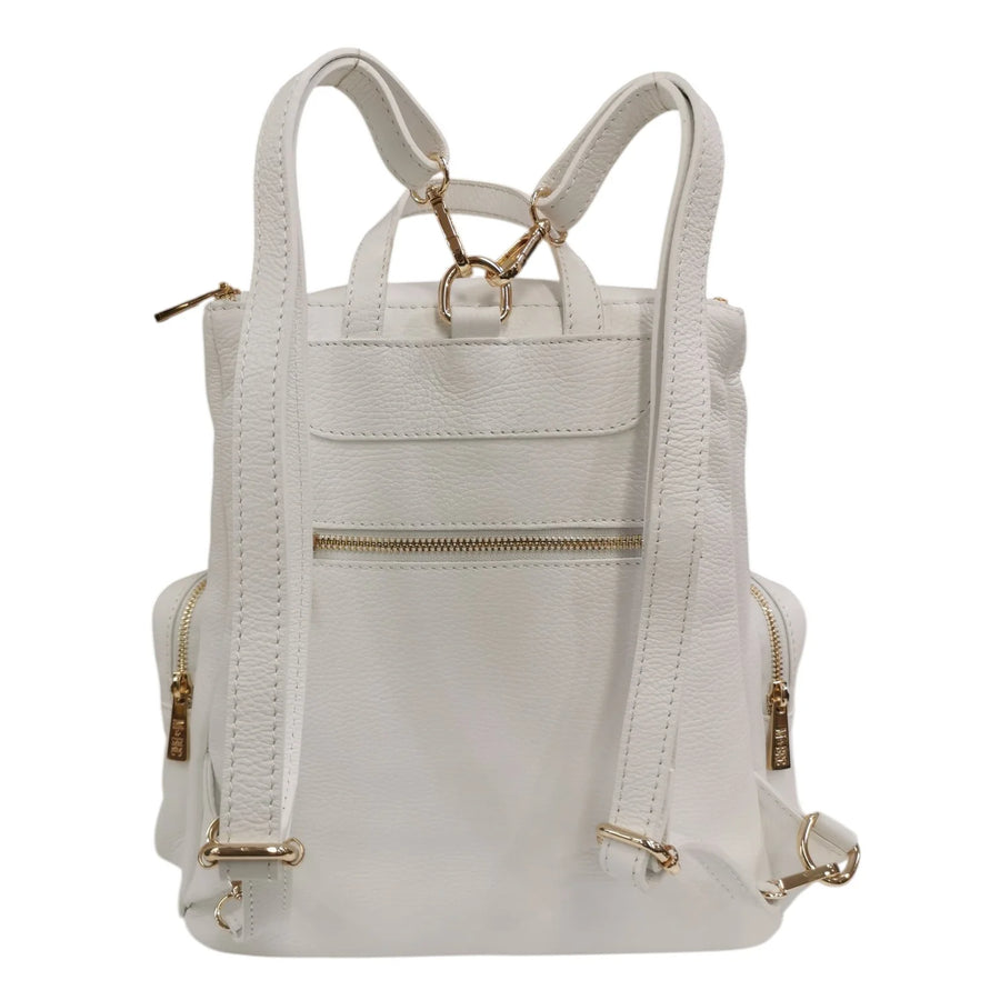 ZAINI VOYAGER PELLE M*BRC BY MASSIMO BRACCIALINI BIANCO