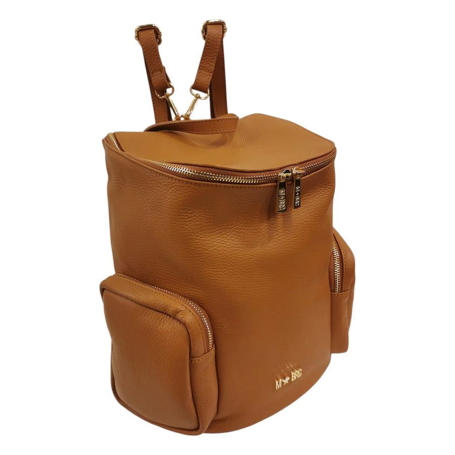 ZAINI VOYAGER PELLE M*BRC BY MASSIMO BRACCIALINI COGNAC