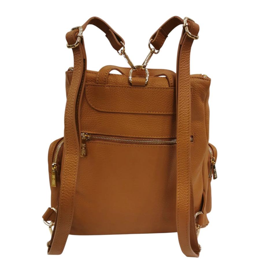 ZAINI VOYAGER PELLE M*BRC BY MASSIMO BRACCIALINI COGNAC