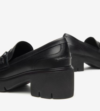 MOCASSINI PELLE NEROGIARDINI NERO