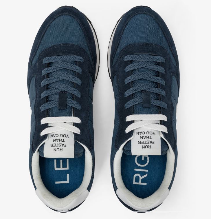 SNEAKERS UOMO SUN68 TOM SOLID NAVY BLU