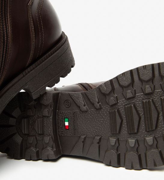 ANFIBI PELLE NEROGIARDINI BROWN