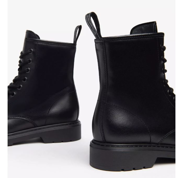 ANFIBI PELLE NEROGIARDINI NERO