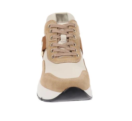 SNEAKERS PELLE CAMOSCIO VELOUR AMBRA