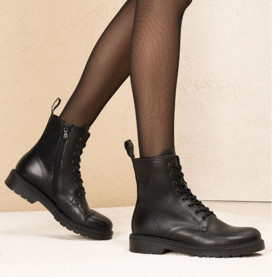 ANFIBI PELLE NEROGIARDINI NERO