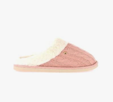 PANTOFOLE KANT MAGLIA PELUCHE ROSA