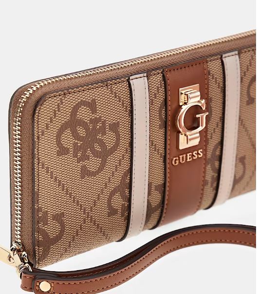PORTAFOGLI  ERENIA 4G GUESS LATTE