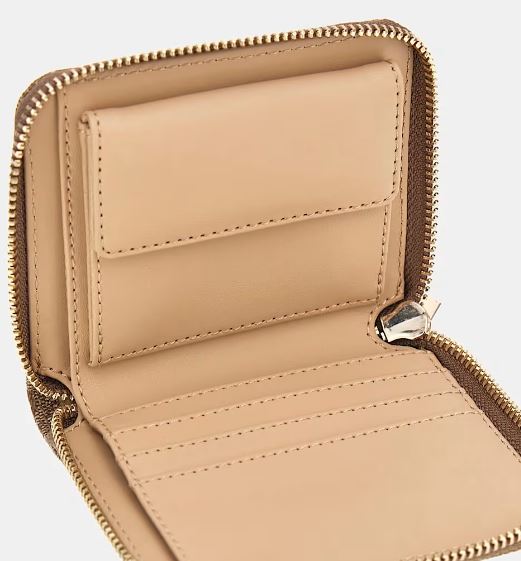 PORTAFOGLI LAUREL II GUESS BEIGE MINI