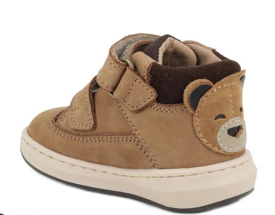 SCARPONCINI PELLE ORSETTO PRIMIGI CAMEL