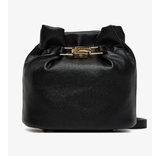 TRACOLLE FEDORA RE VALENTINO BY MARIO  VALENTINO SACCHETTO NERA MEDIA