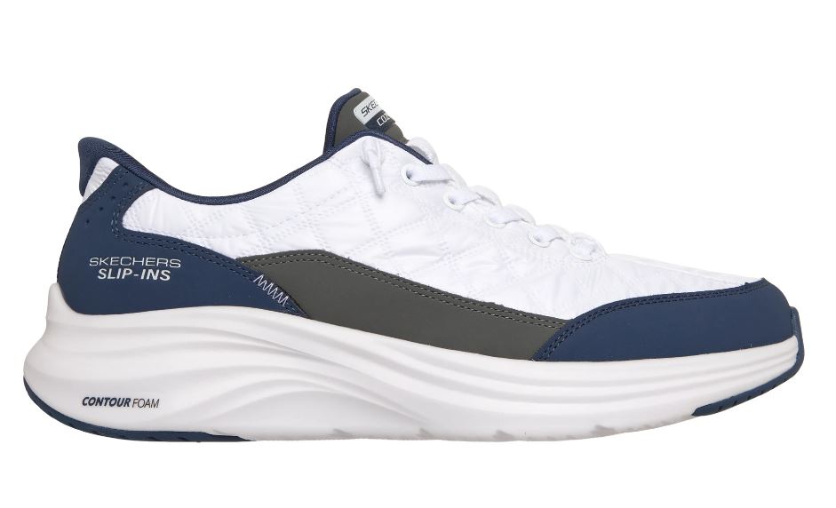SNEAKERS COZY FIT SKECHERS TRAPUNTATA CONTOUR FOAM SLIP INS