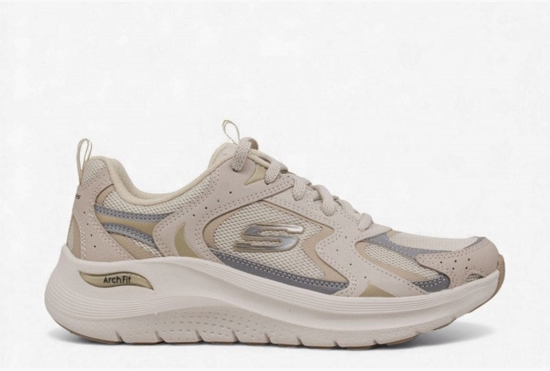 SNEAKERS ARCH FIT 2.0 SKECHERS VINTAGE LUX NATURAL
