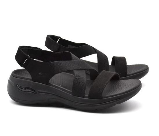 SANDALI GOWALK ARCH FIT NERO