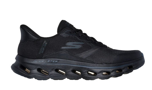 SNEAKERS GO WALK GLIDE SKECHERS BLACK SLIP INS