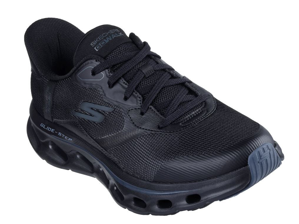 SNEAKERS GO WALK GLIDE SKECHERS BLACK SLIP INS