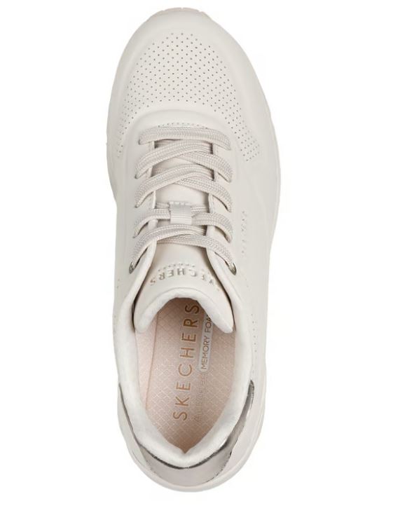 SNEAKERS UNO WEDGE HI STEPS SKECHERS OFF WHITE