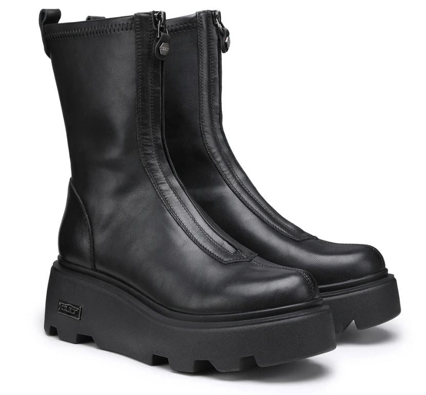 STIVALETTI NEW ROCK 3554 CULT ZIP NERO