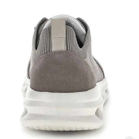 SNEAKERS DINAMICA 10 STONEFLY PELLE E TESSUTO GRIGIO