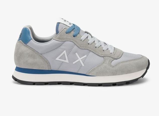 SNEAKERS UOMO SUN68 TOM SOLID GRIGIO CHIARO