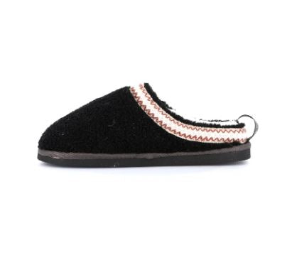 PANTOFOLE KANT TEDDY BLACK