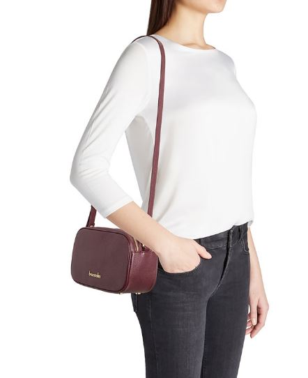 TRACOLLE JINNY PELLE BRACCIALINI BORDEAUX