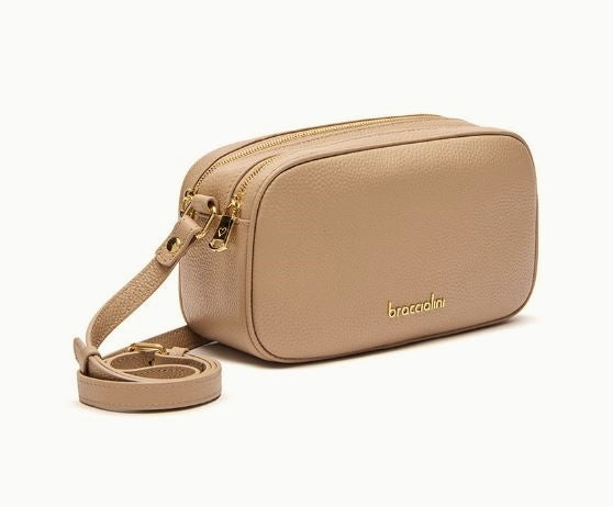 TRACOLLE JINNY PELLE BRACCIALINI BEIGE
