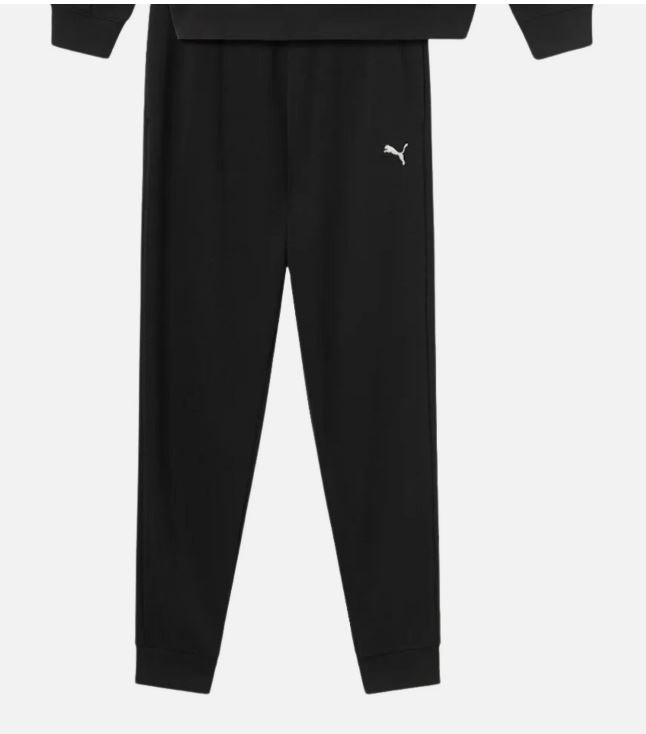 TUTE FELPA CAPPUCCIO PANTALONE GRAPHIC HOODED SUIT FL PUMA NERA