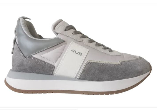 SNEAKERS VELOUR GRIGIO