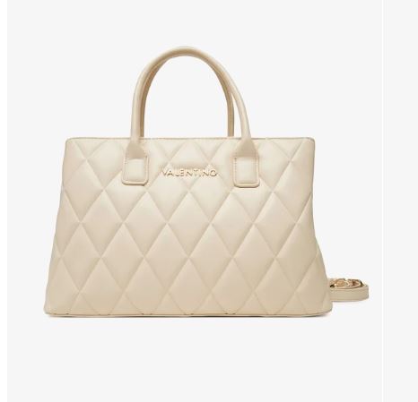 BORSE A MANO FRISIA VALENTINO BY MARIO VALENTINO ECRU GRANDE