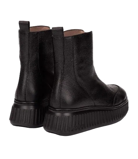 STIVALETTI PELLE MORBIDA XFLY 02 WONDERS NERO ZIP