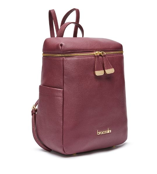 ZAINI SARA PELLE BRACCIALINI BORDEAUX