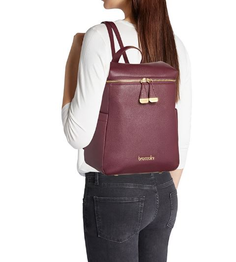 ZAINI SARA PELLE BRACCIALINI BORDEAUX