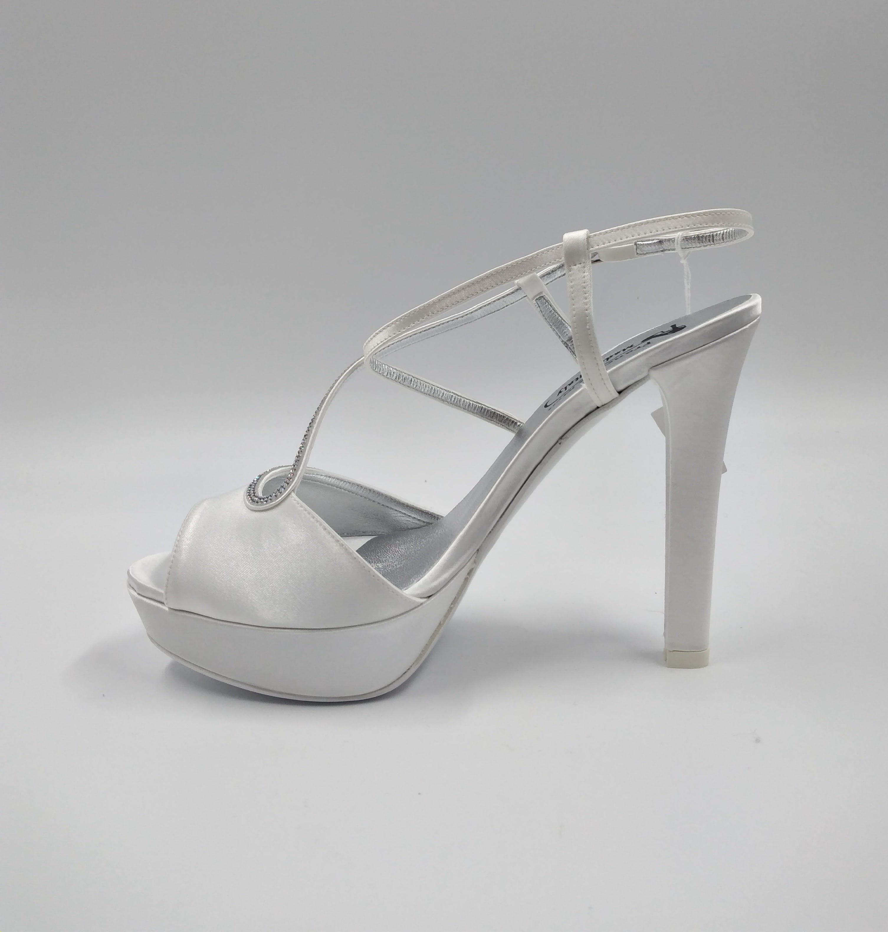 SANDALI CON STRISCIA SWAROVSKI CITRO CALZATURE