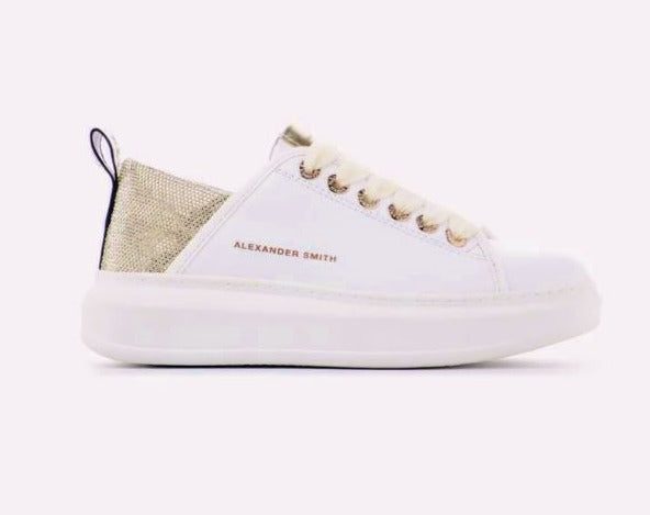 SNEAKERS WEMBLEY WHITE GOLD