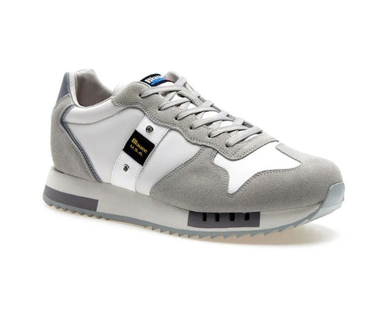 SNEAKERS QUEENS PELLE BIANCO