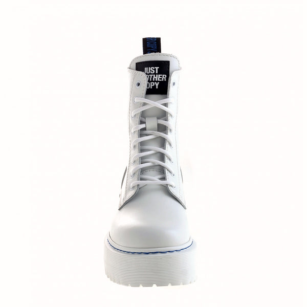 ANFIBI WHITE LEATHER AND OUTSOLE
